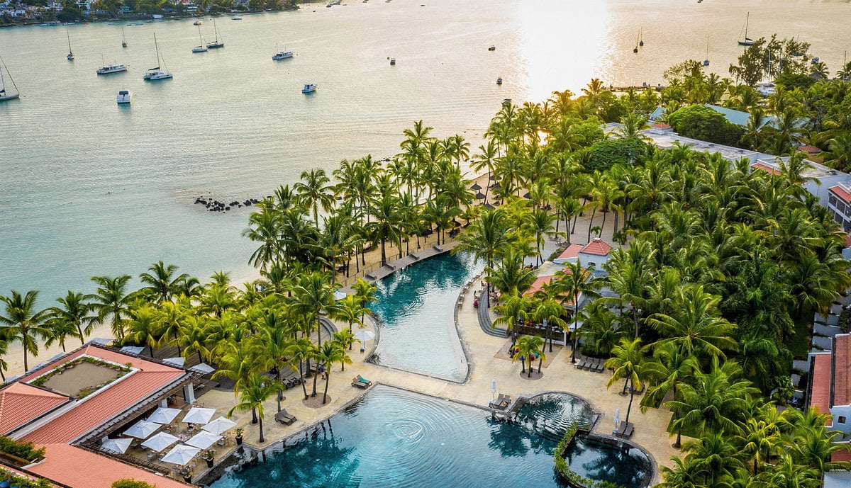 Aerial view of Mauricia Beachcomber Resort & Spa